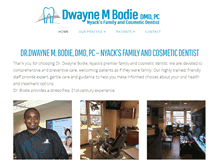Tablet Screenshot of drbodie.com